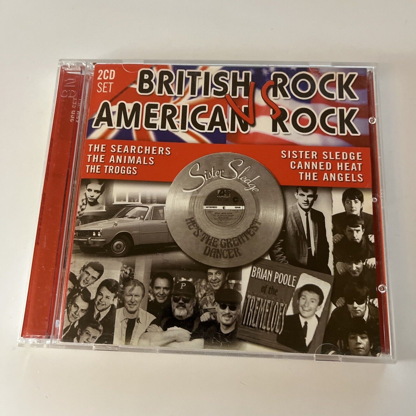 British Rock vs American Rock by Various Artists (CD, 2006, 2-Disc)