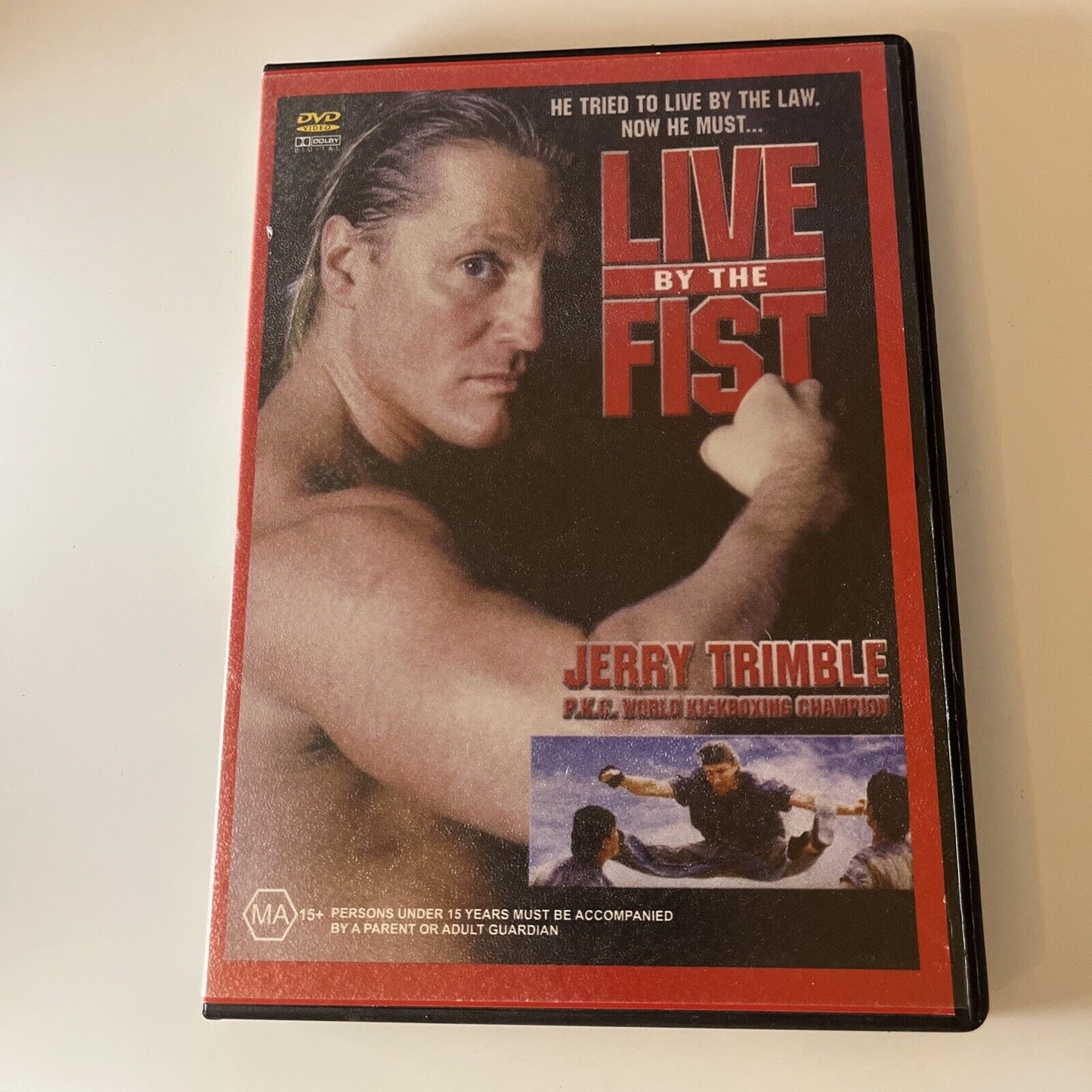 Live By The Fist (DVD, 1993) Jerry Trimble, George Takei  All Regions  NEW