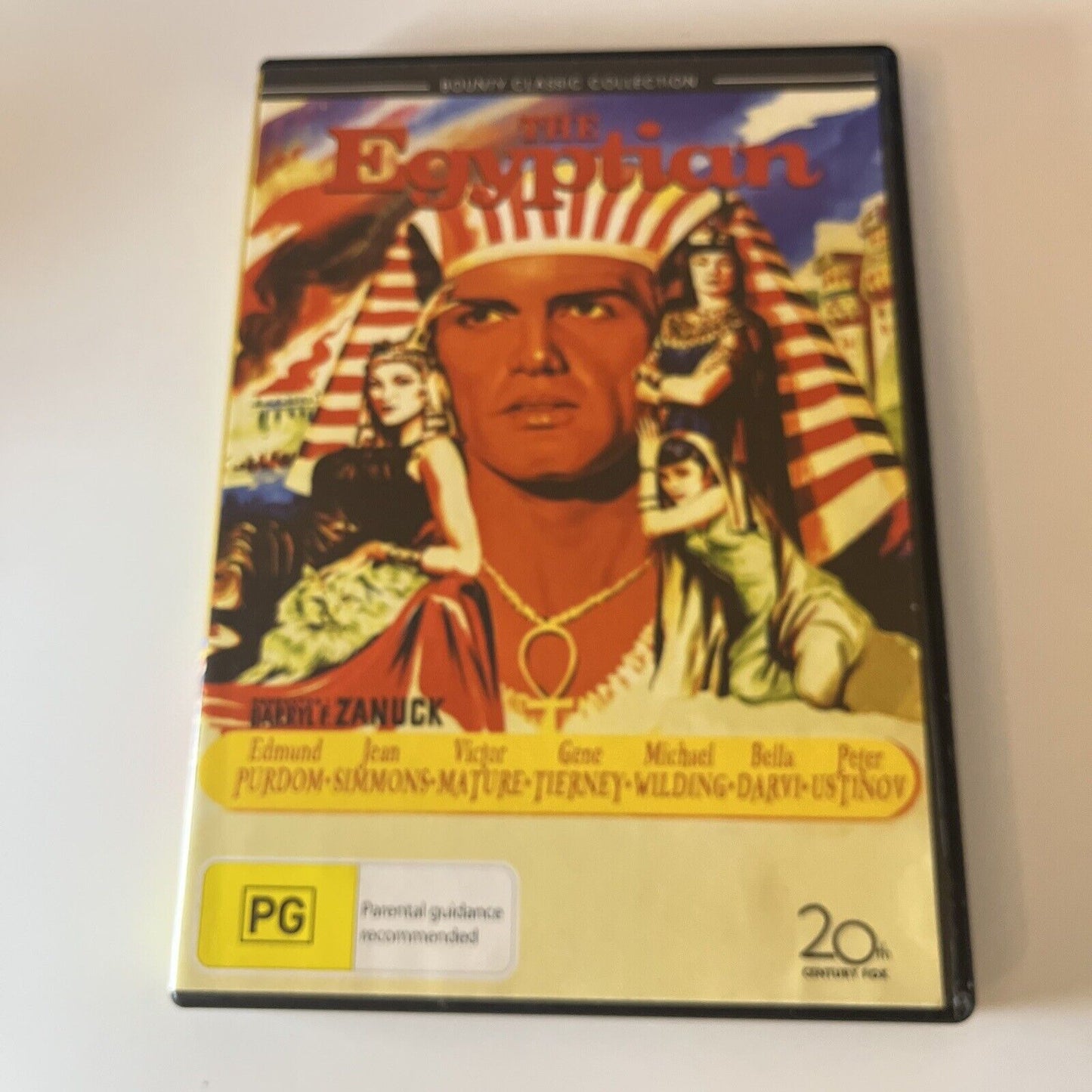 The Egyptian (DVD, 1954) Jean Simmons, Gene Tierney Region 4  NEW