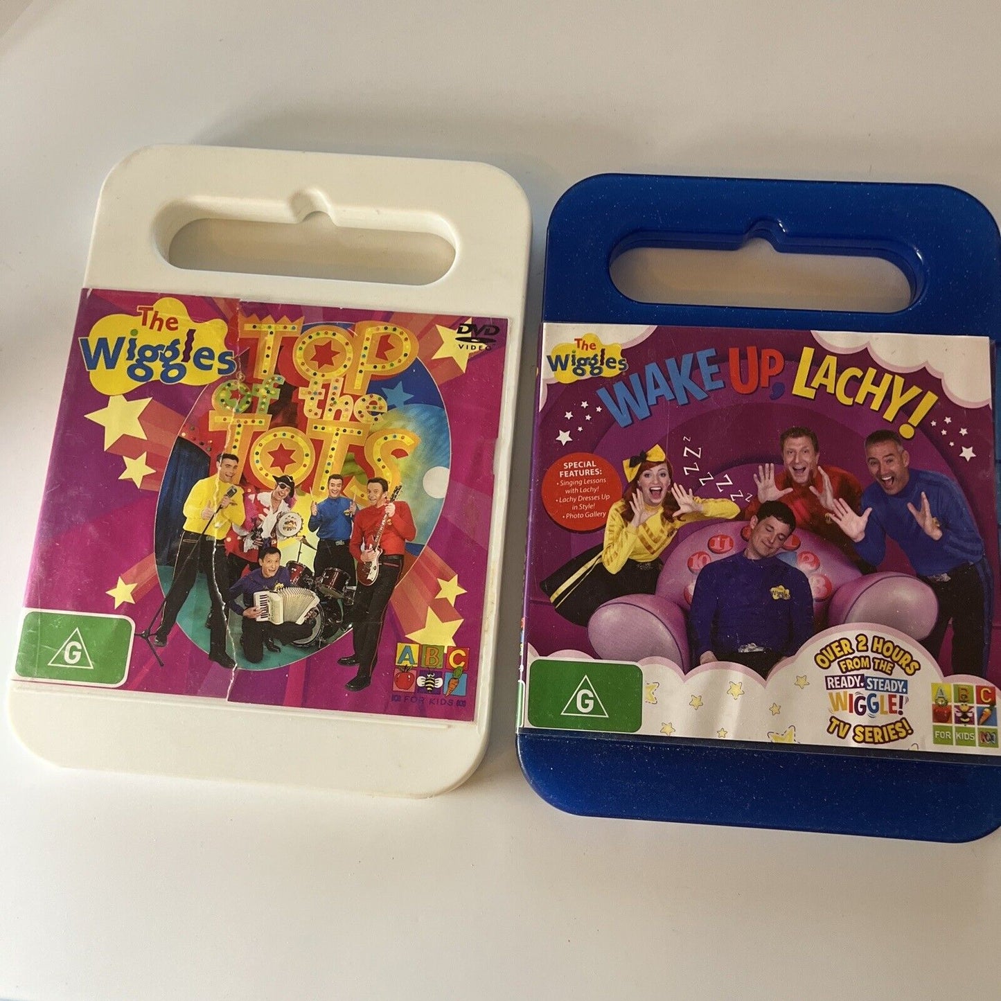 The Wiggles - Wake Up Lachy! & Top Of The Tots (DVD, 2014) Region 4 ...