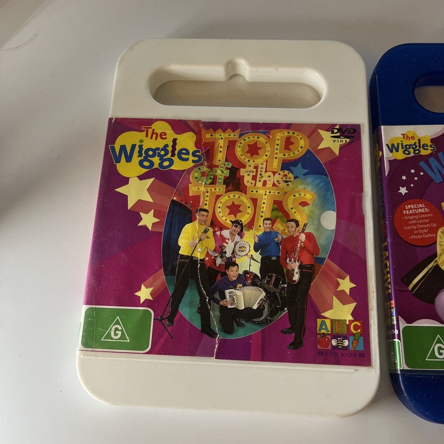 The Wiggles - Wake Up Lachy! & Top Of The Tots  (DVD, 2014)  Region 4