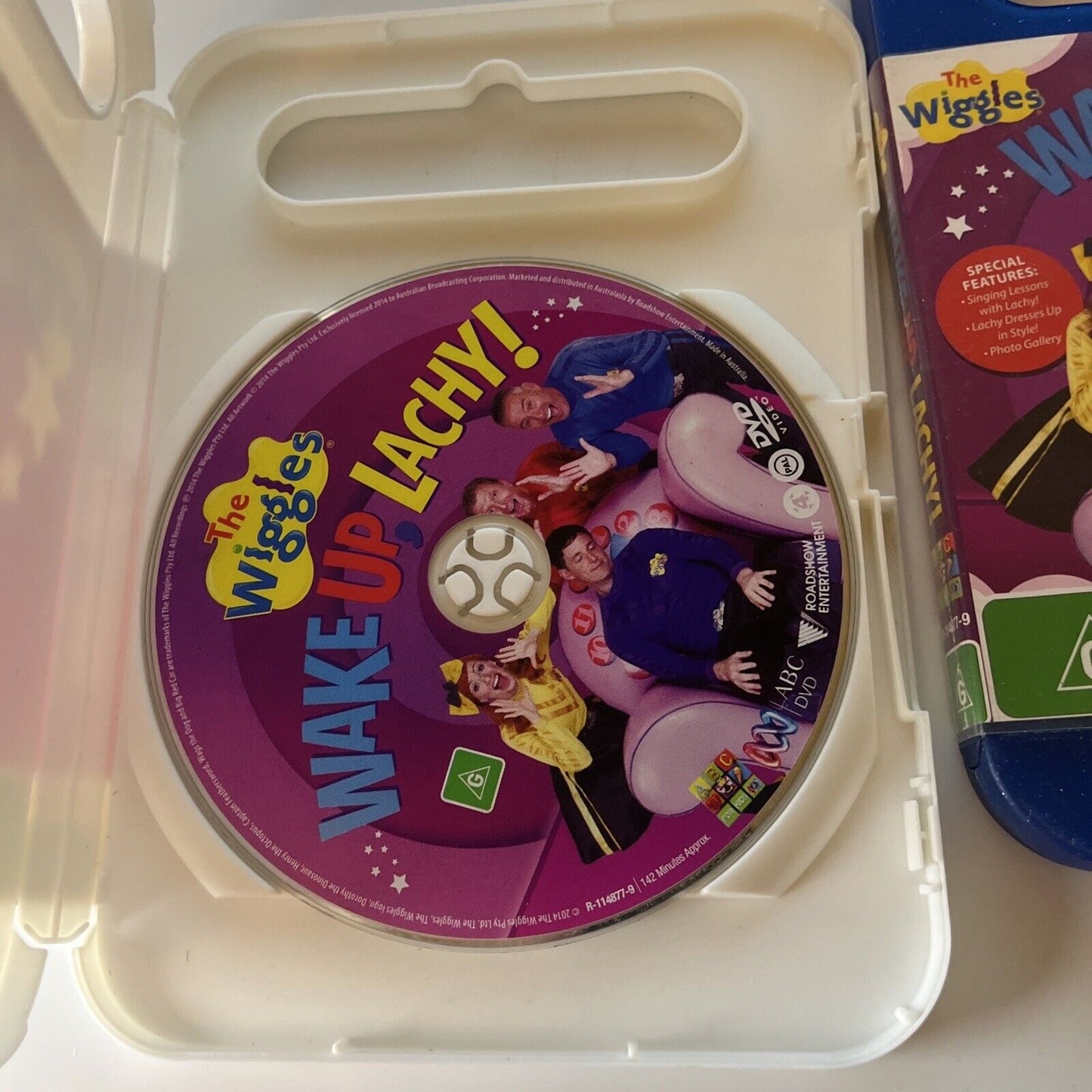 The Wiggles Wake Up Lachy Top Of The Tots DVD 2014 Region 4 the-wiggles-wake-up-lachy-top-of-the-tots-dvd-2014-region-4