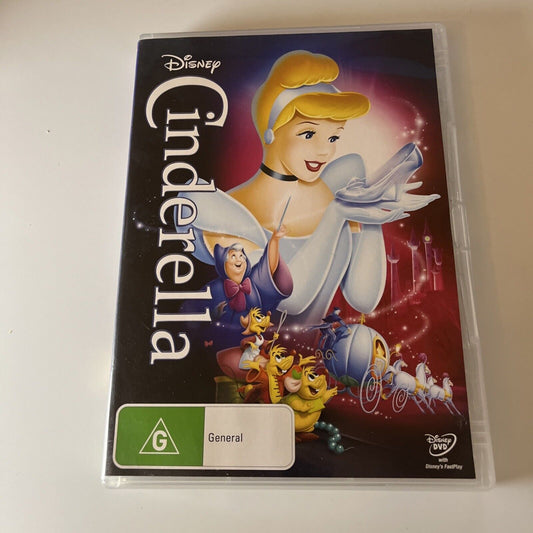 Cinderella (DVD, 1950) Disney Animation Film  Region 4 NEW