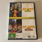 Alvin and the Chipmunks Meet Frankenstein & Meet The Wolfman (DVD) Region 4 &2