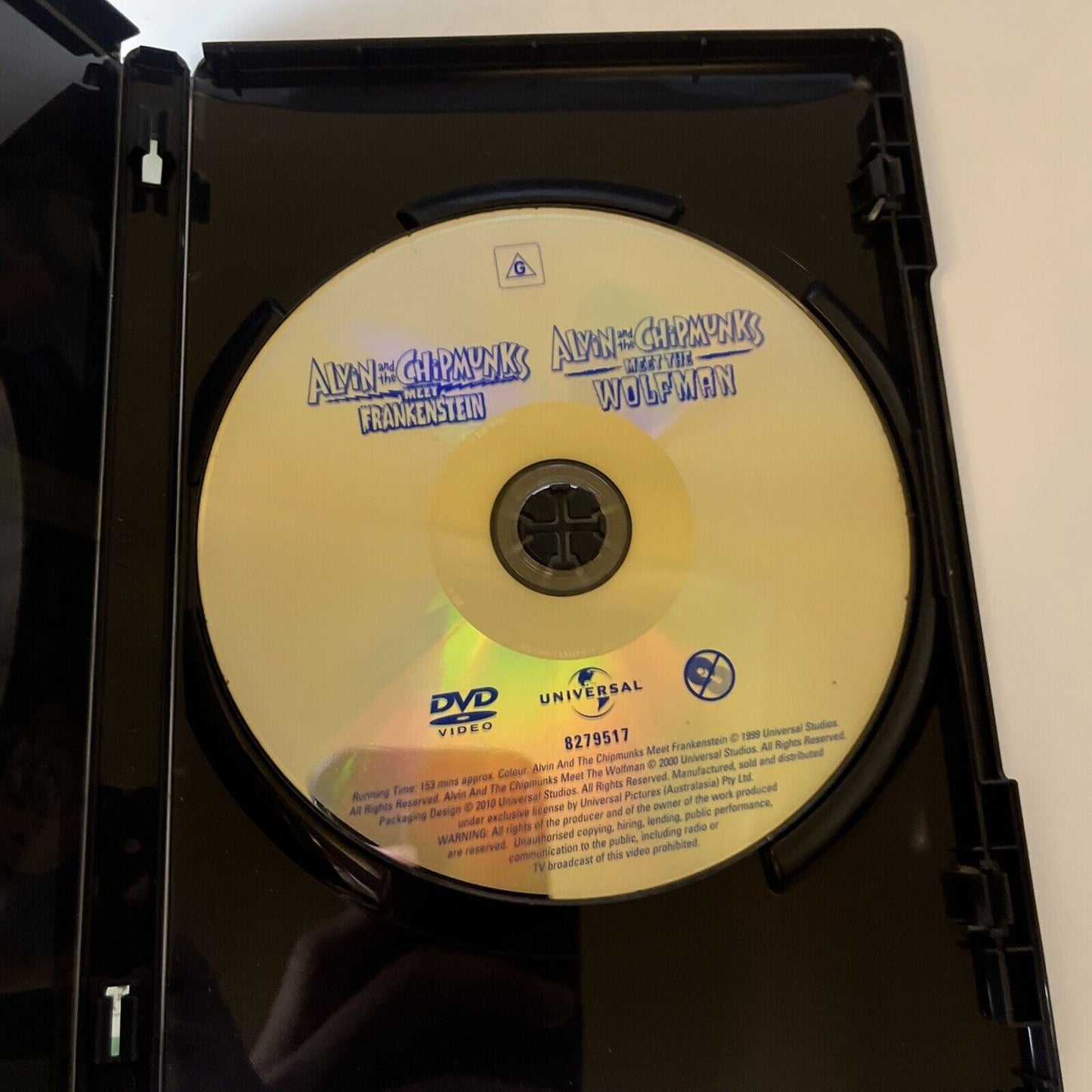 Alvin and the Chipmunks Meet Frankenstein & Meet The Wolfman (DVD) Region 4 &2