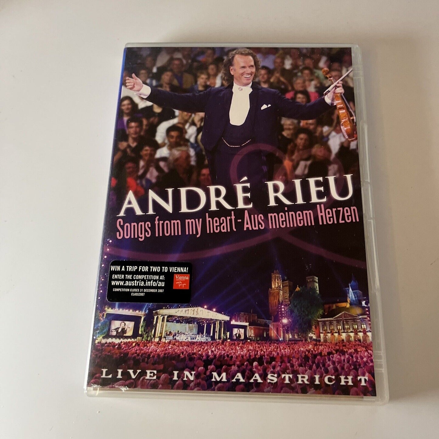 7x Andre Rieu Classical Music DVDs All Regions