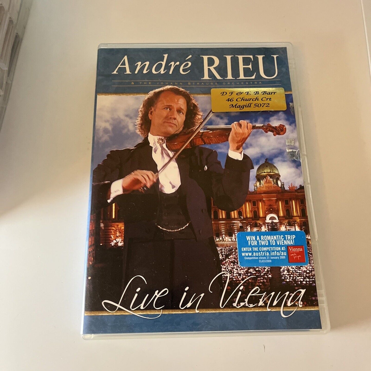 7x Andre Rieu Classical Music DVDs All Regions