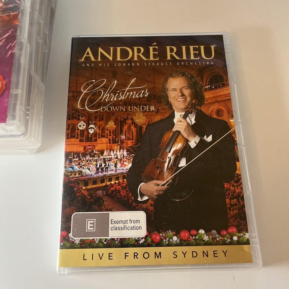 7x Andre Rieu Classical Music DVDs All Regions Retro Unit 7x-andre-rieu-classical-music-dvds-all-regions-retro-unit