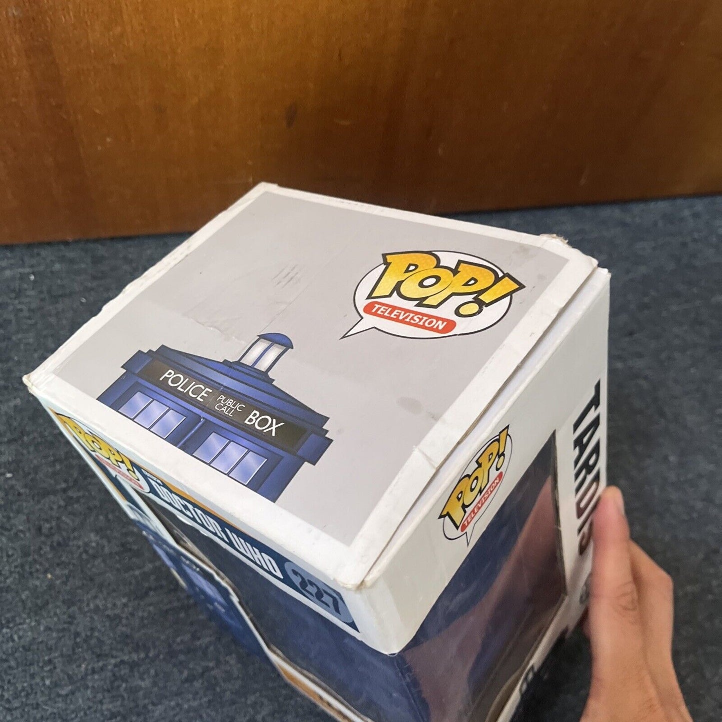 Dr Who Blue Tardis 6" #227 Pop! TV Vinyl Funko