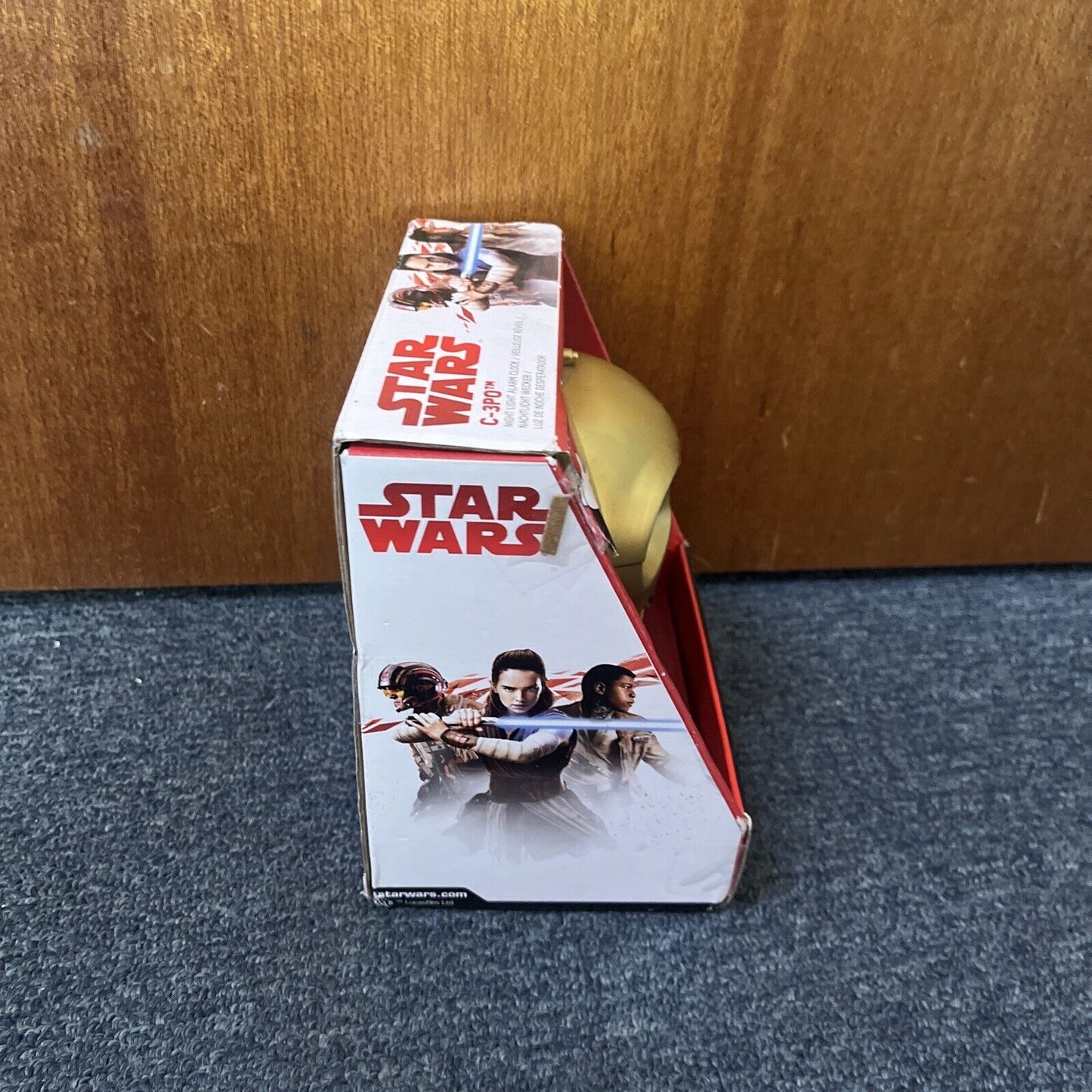 C3PO Star Wars Disney Bulbotz Alarm Clock + Night Light with Voice Sounds