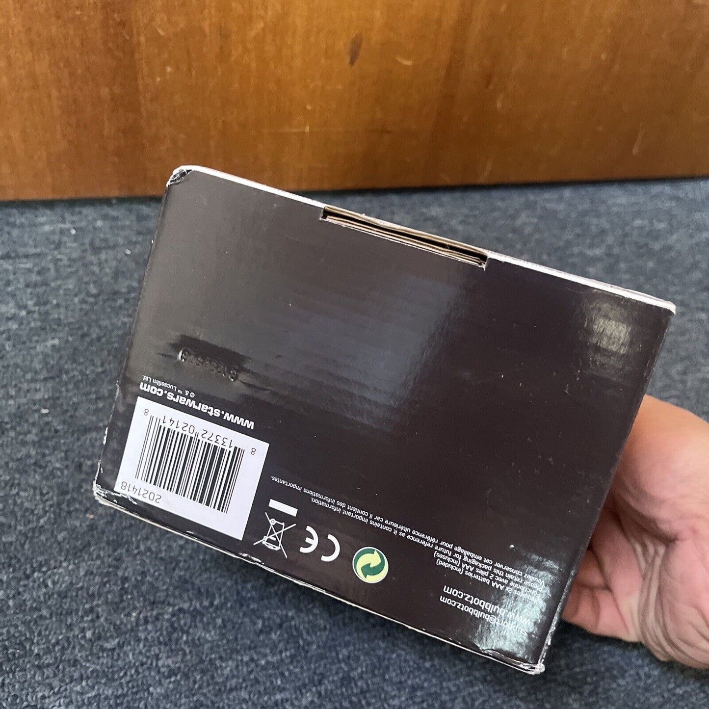 C3PO Star Wars Disney Bulbotz Alarm Clock + Night Light with Voice Sounds