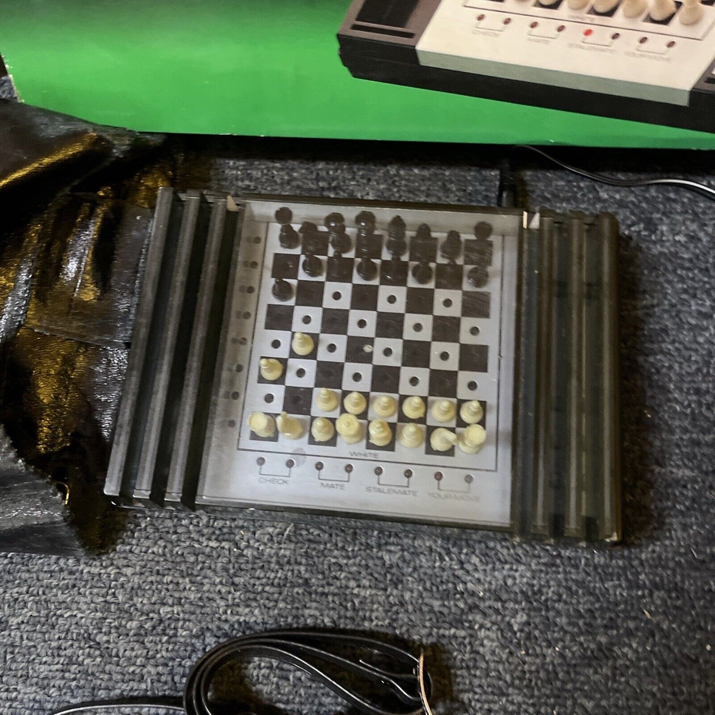 Hanimex HCG 1500 Computer Electronic Chess Board Game Complete