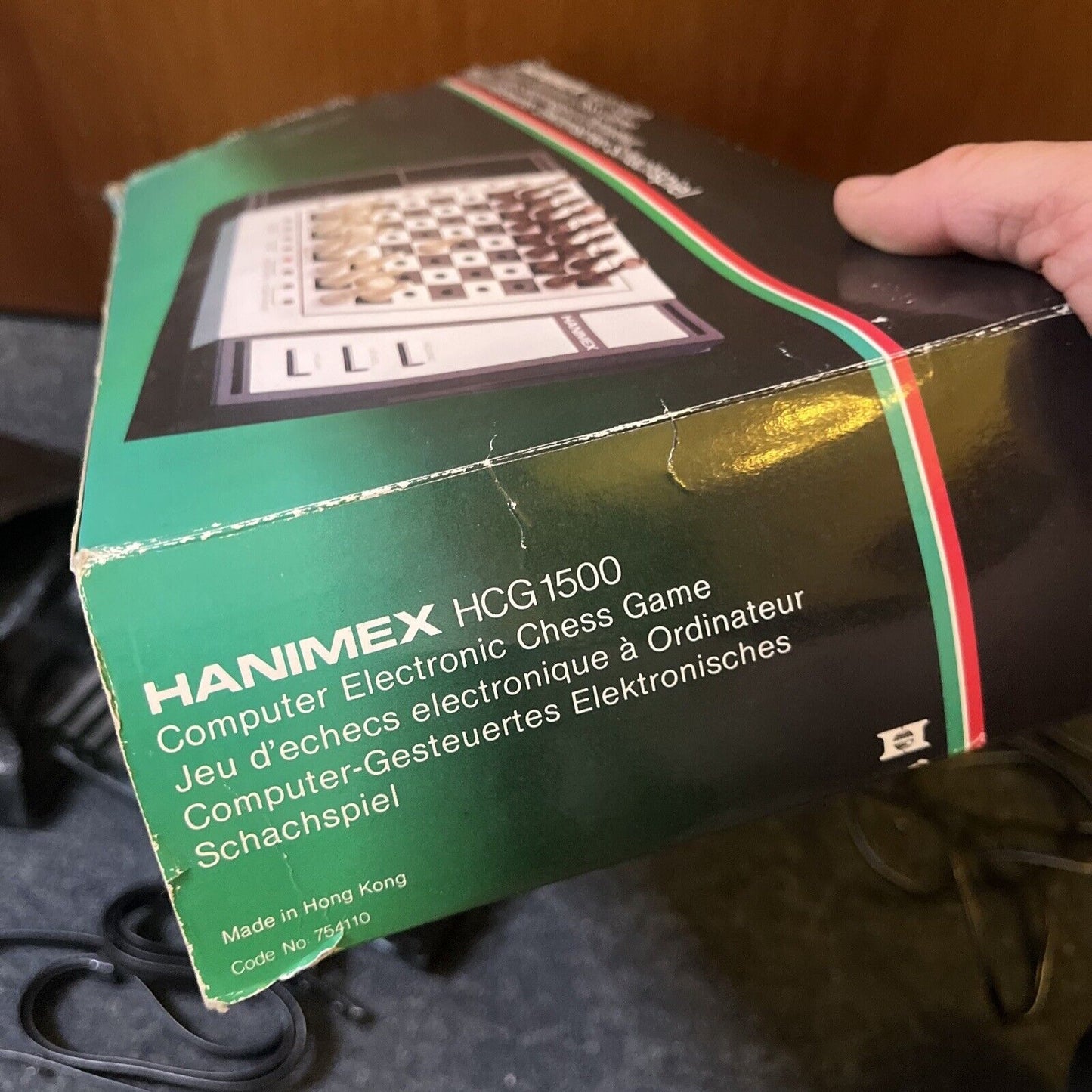 Hanimex HCG 1500 Computer Electronic Chess Board Game Complete