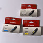 Canon CLI-651 Grey, Cyan, Yellow Ink Cartridge NEW