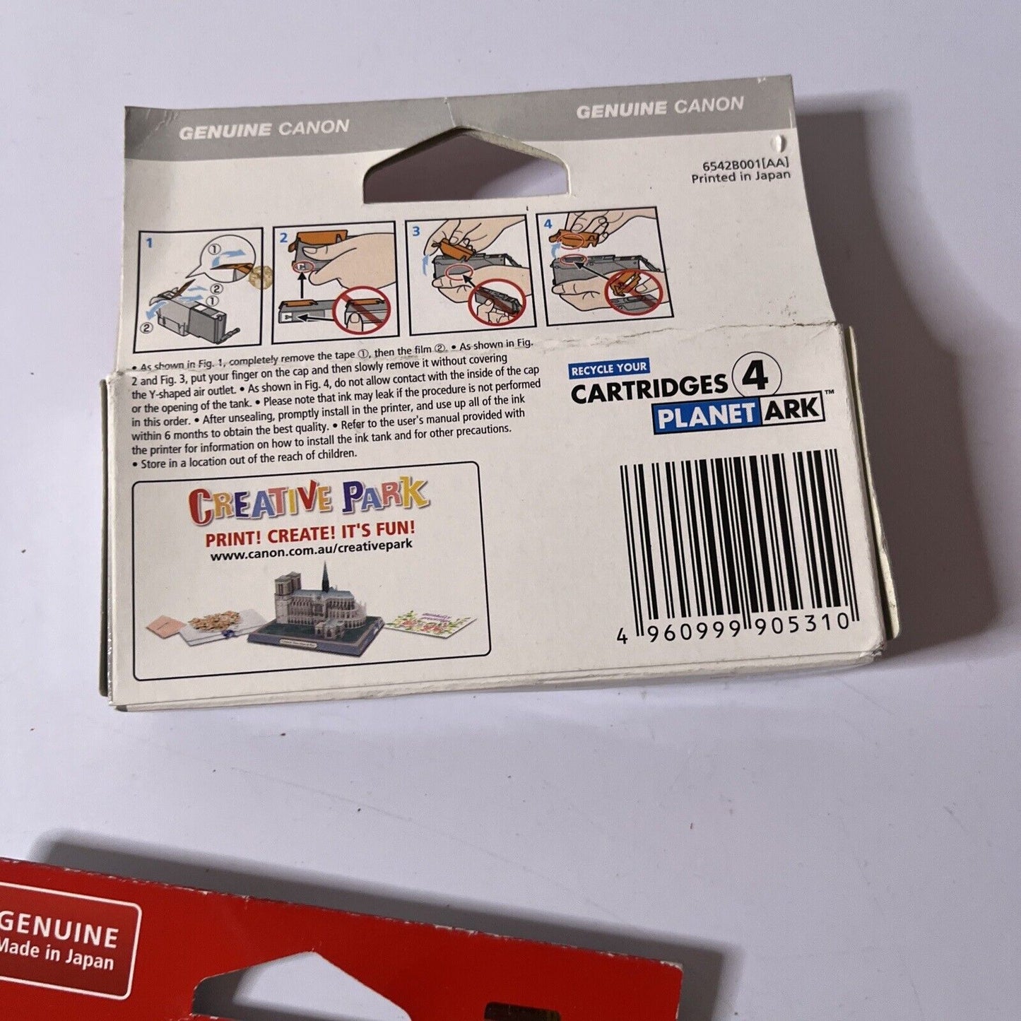 Canon CLI-651 Grey, Cyan, Yellow Ink Cartridge NEW