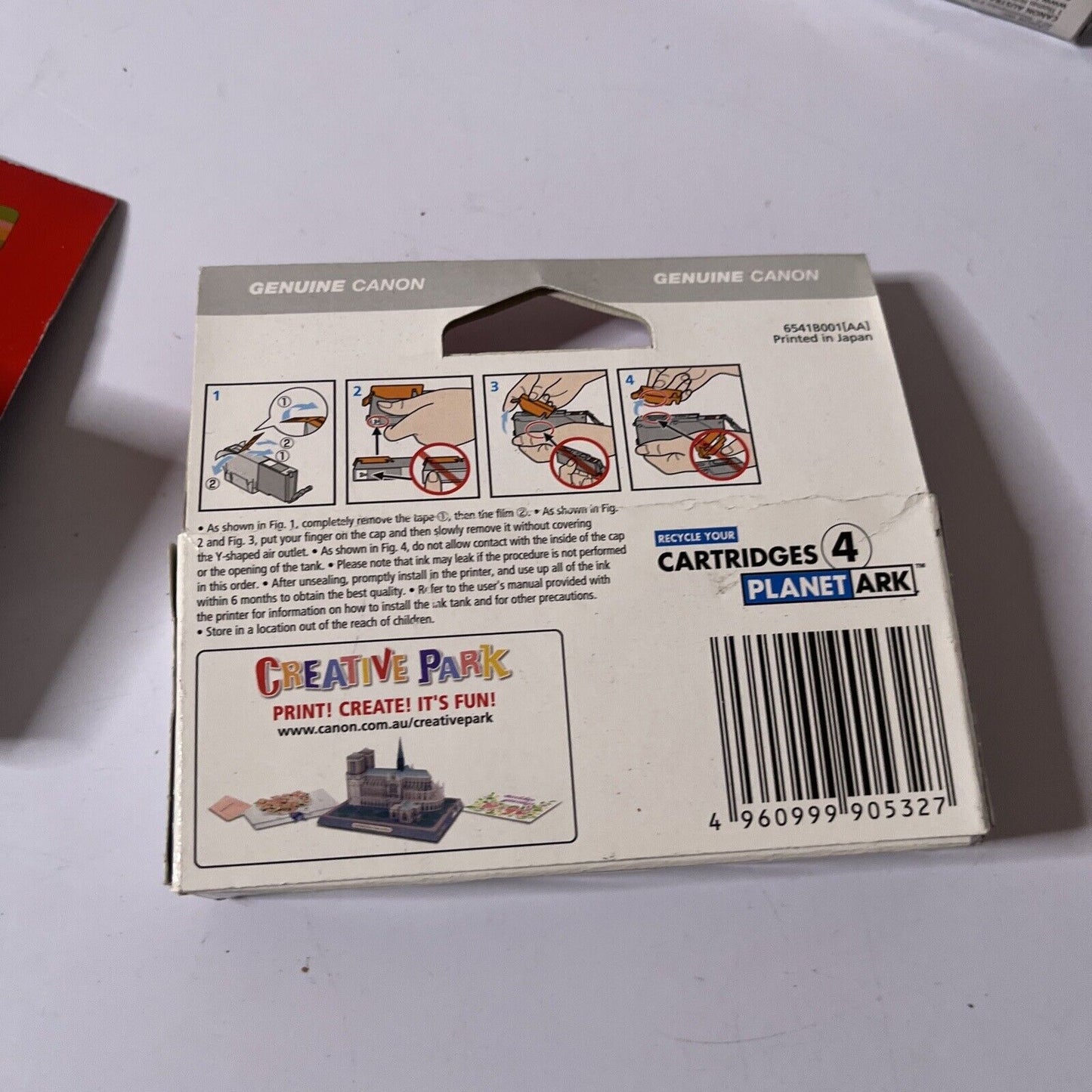 Canon CLI-651 Grey, Cyan, Yellow Ink Cartridge NEW