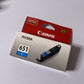 Canon CLI-651 Grey, Cyan, Yellow Ink Cartridge NEW