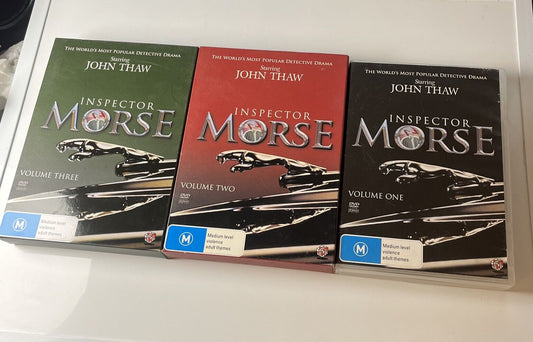 Inspector Morse - Volume 1 2 3 *Missing One Disc* (DVD, 11-Disc) Region 4