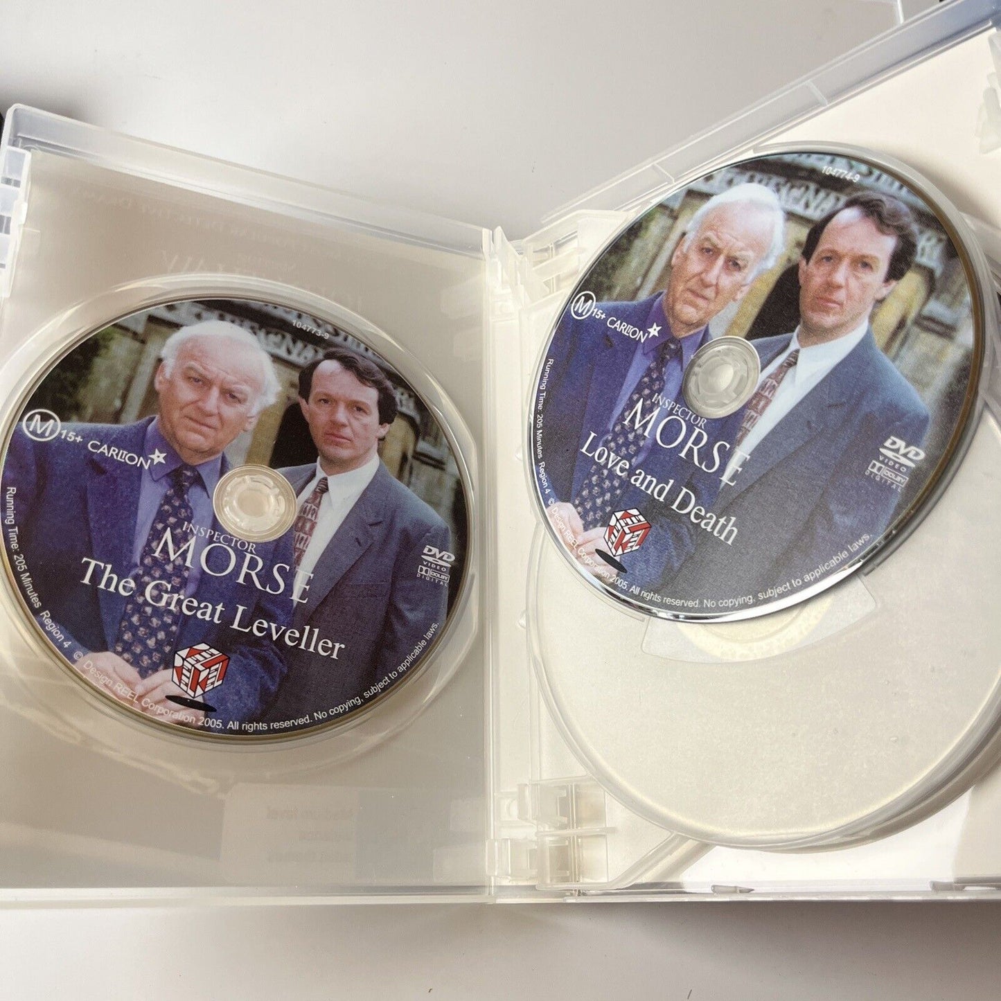 Inspector Morse - Volume 1 2 3 *Missing One Disc* (DVD, 11-Disc) Region 4