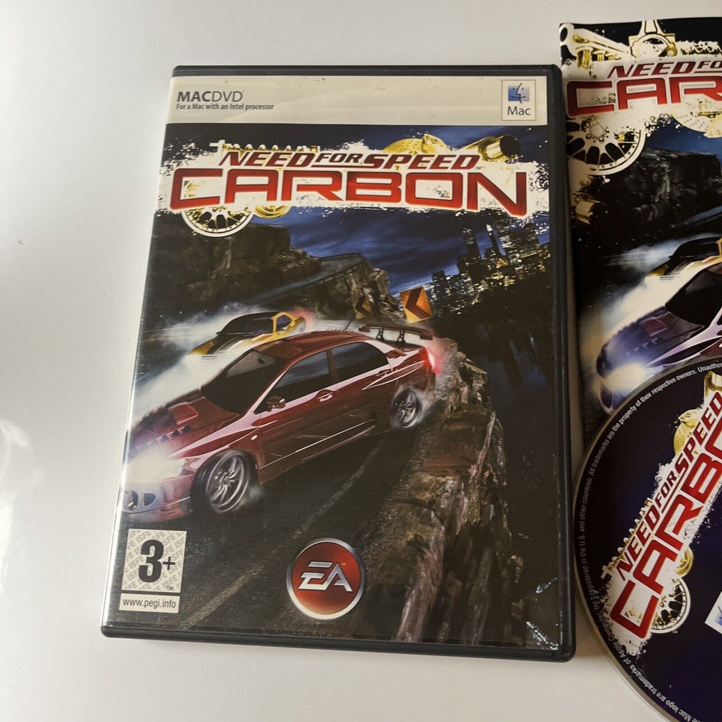 Need For Speed Carbon  Apple Mac DVD-ROM Racing Game Complete