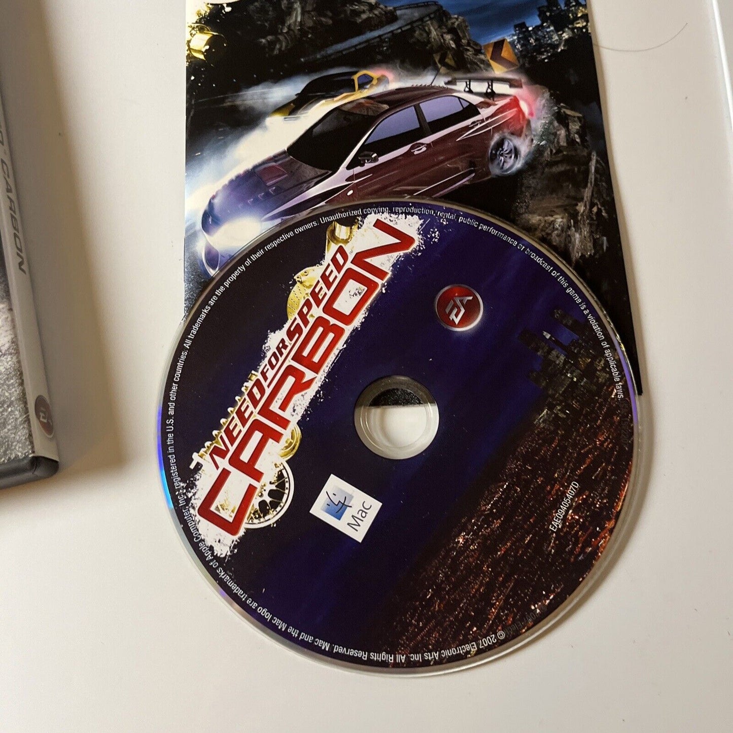 Need For Speed Carbon  Apple Mac DVD-ROM Racing Game Complete