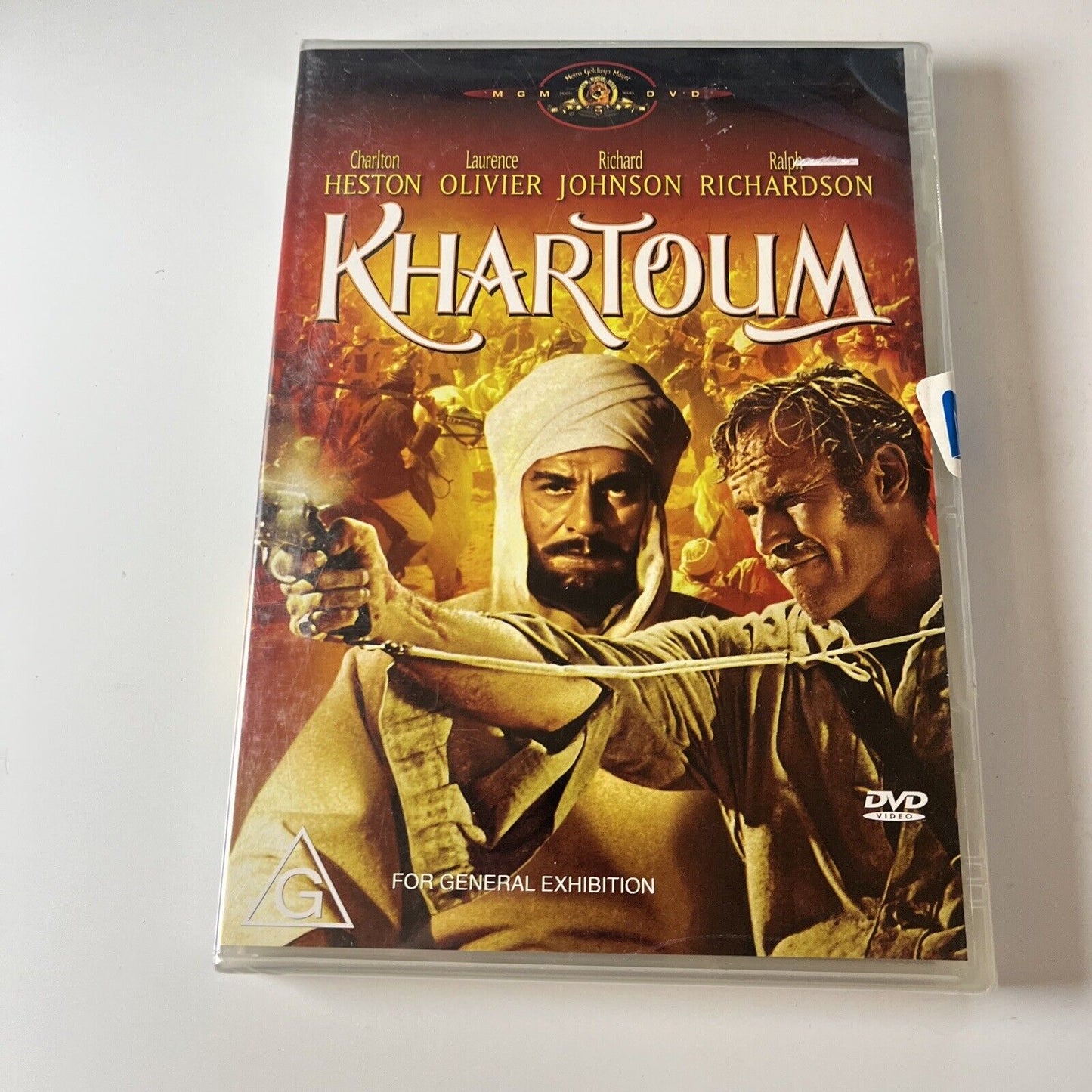 Khartoum  (DVD, 1966) Charlton Heston, Laurence Olivier Region 4 *New Sealed*