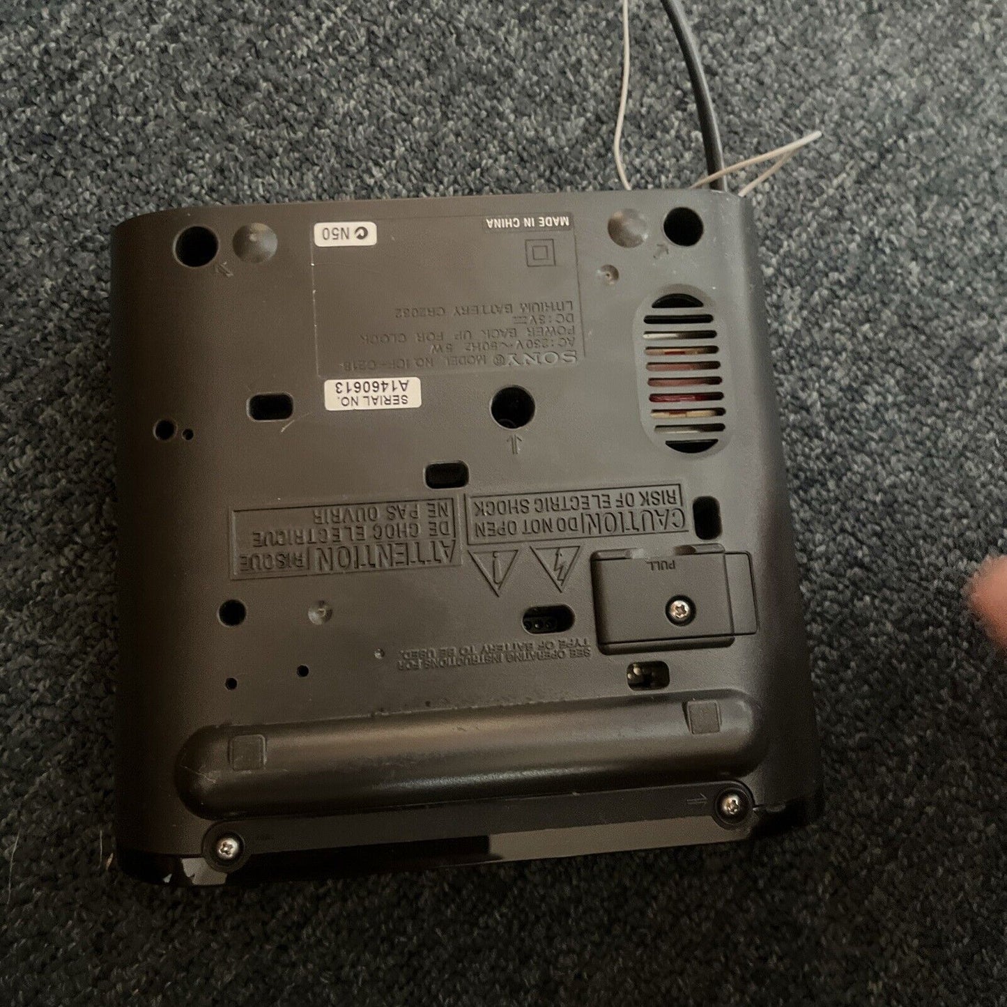 Sony Dream Machine Alarm Clock AM/FM Radio  ICF-C218
