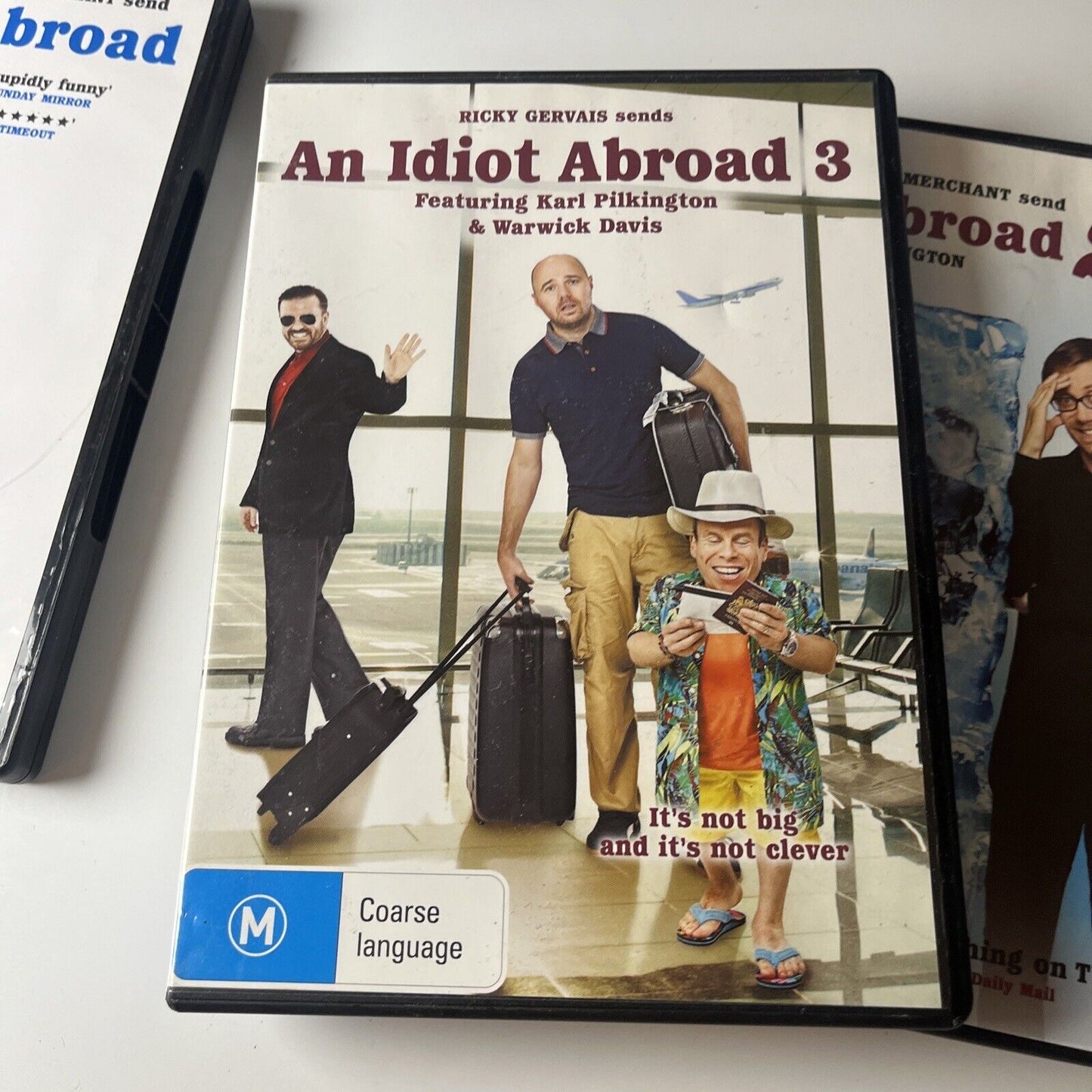 An Idiot Abroad : Complete Series 1,2,3 (DVD, 2012, 5-Disc) Region 4
