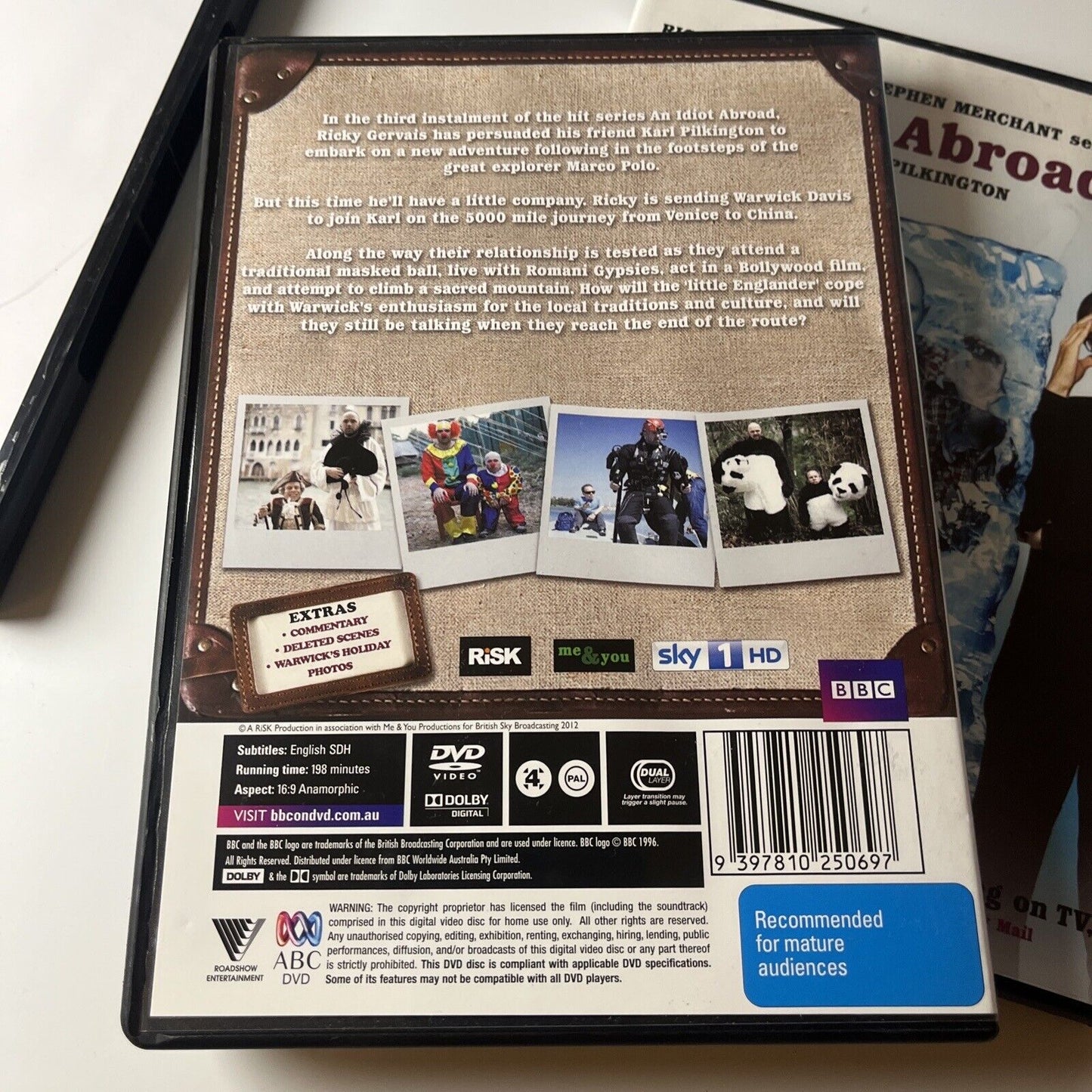 An Idiot Abroad : Complete Series 1,2,3 (DVD, 2012, 5-Disc) Region 4