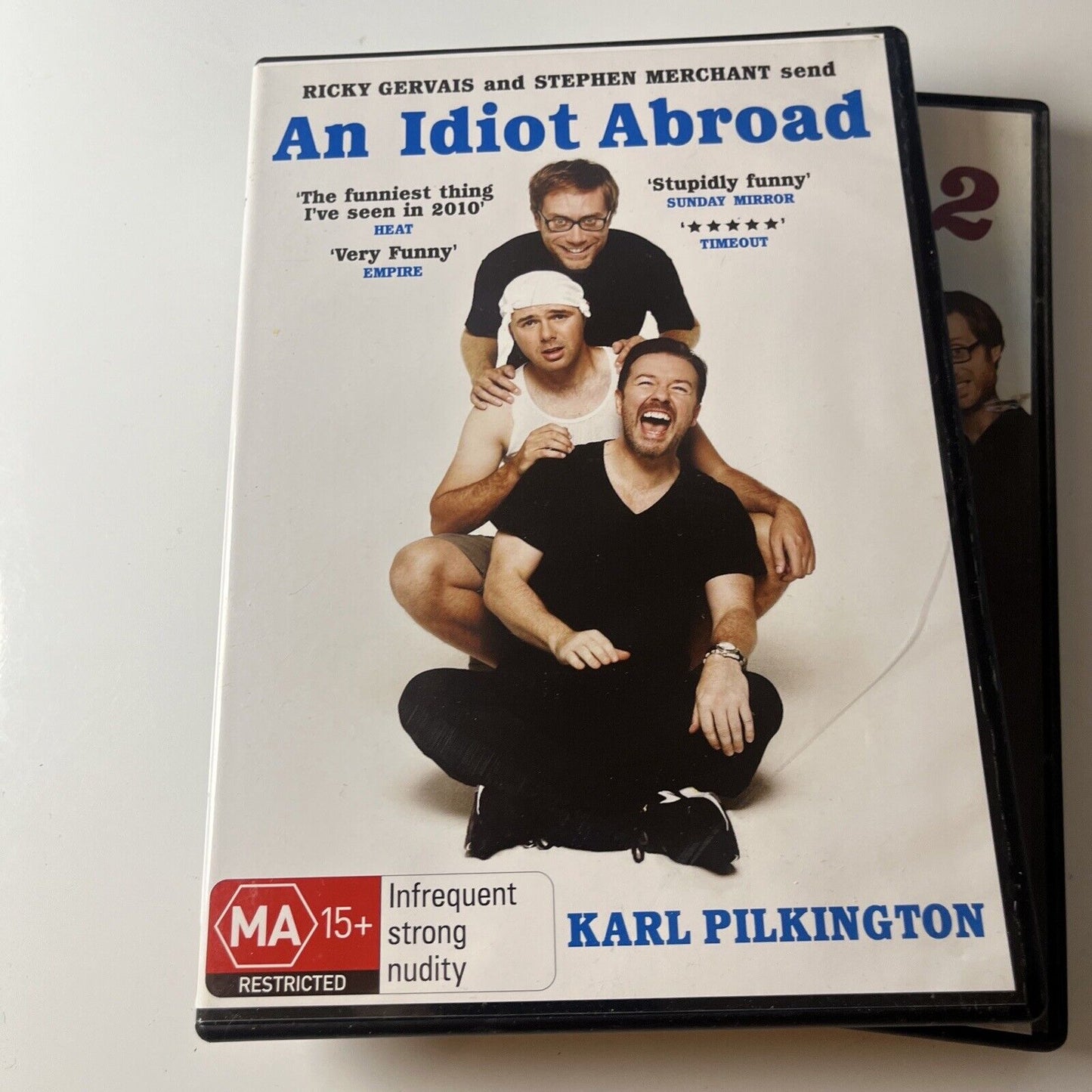 An Idiot Abroad : Complete Series 1,2,3 (DVD, 2012, 5-Disc) Region 4