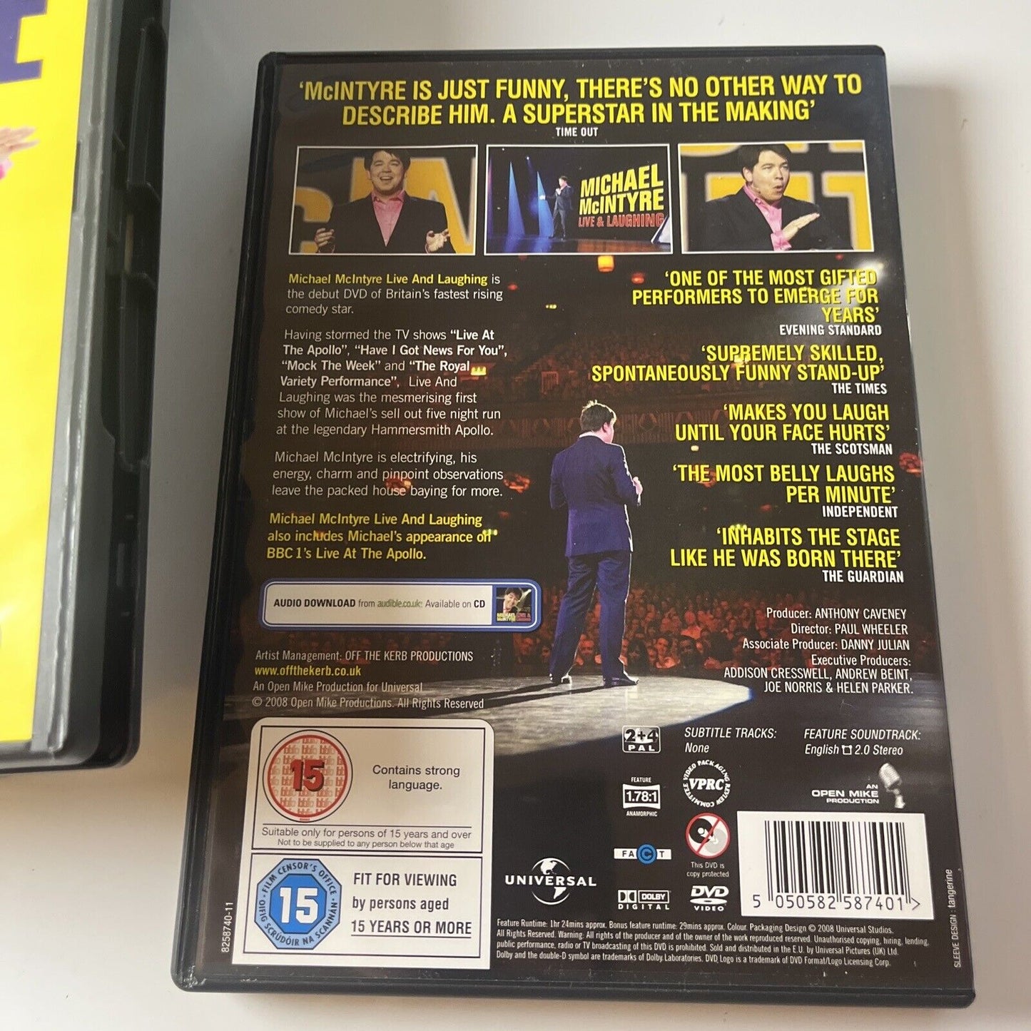 Michael McIntyre The Stand-Up Collection (DVD, 3-Disc) Region 4 &2