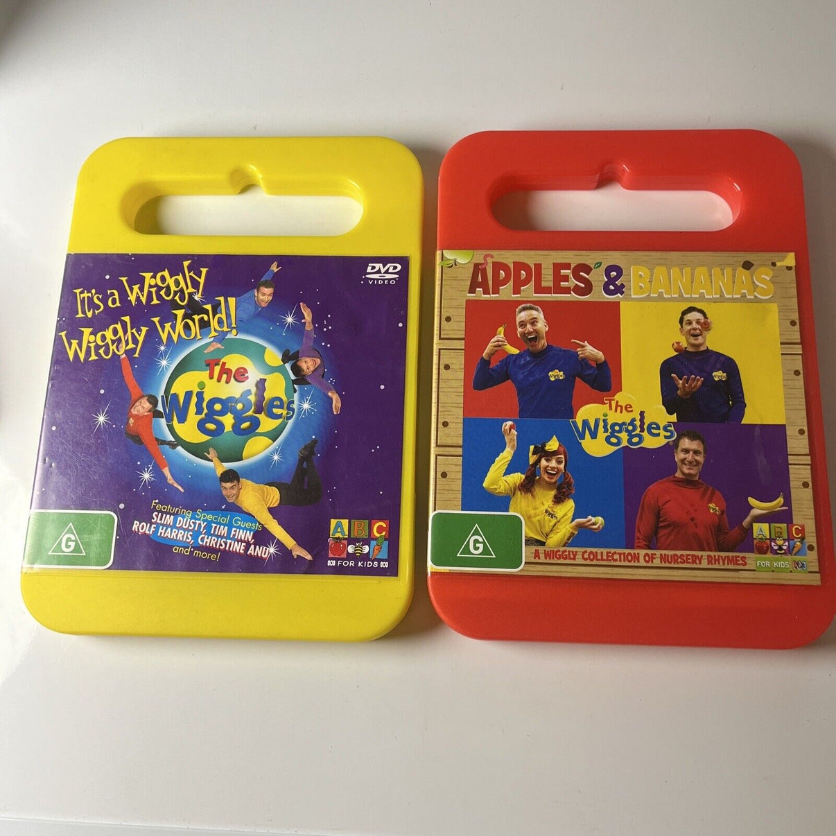 The Wiggles - Apples And Bananas & It's A Wiggly Wiggly World (DVD) Re ...