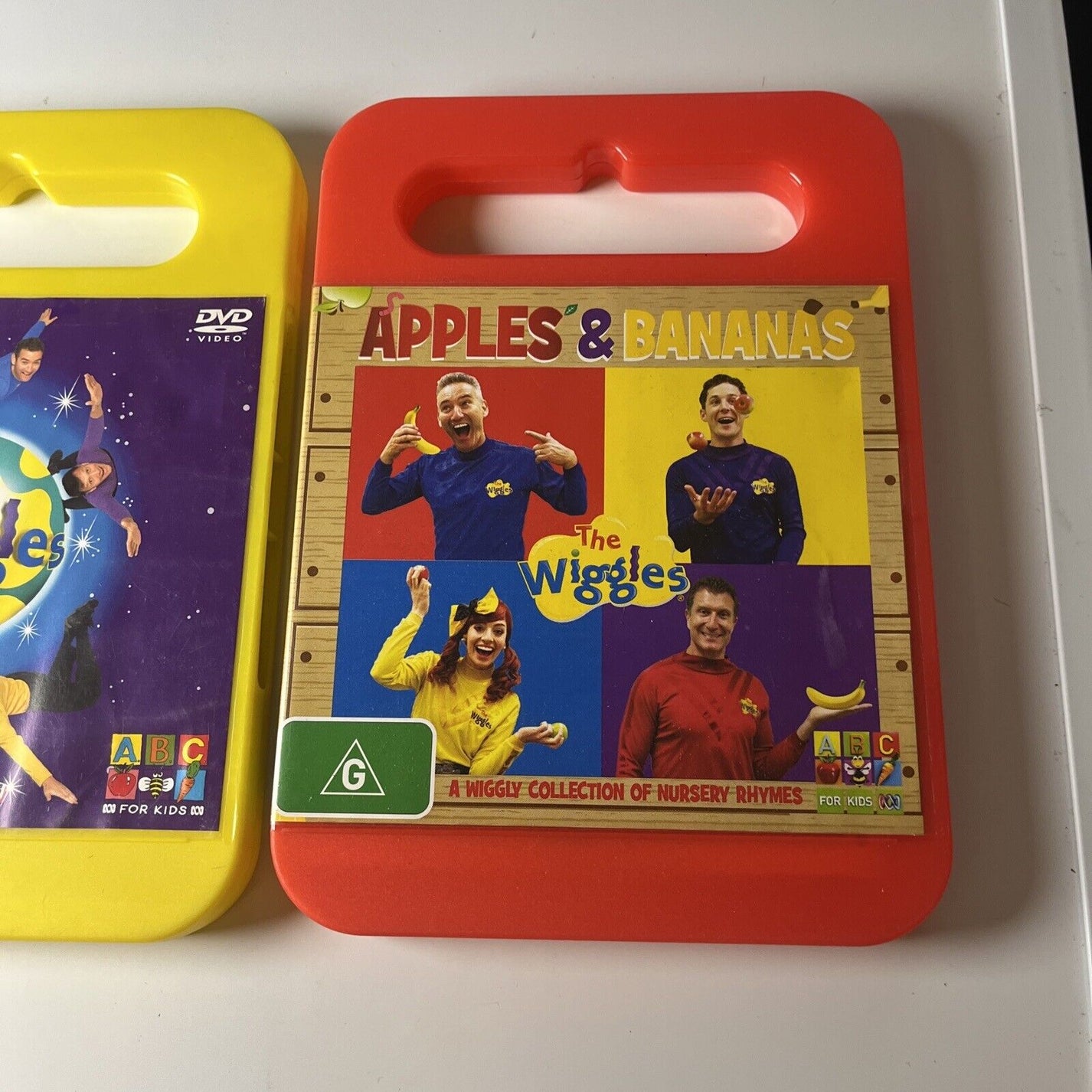 The Wiggles Apples And Bananas & It's A Wiggly Wiggly World (DVD) Re