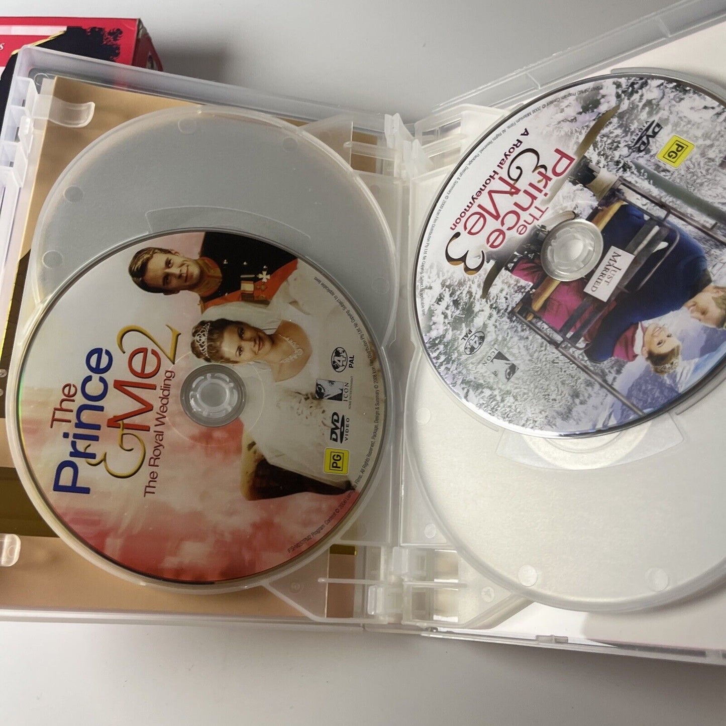 The Prince & Me Collection 1-4 Princess Edition (DVD,2010, 4-Disc) Region 4