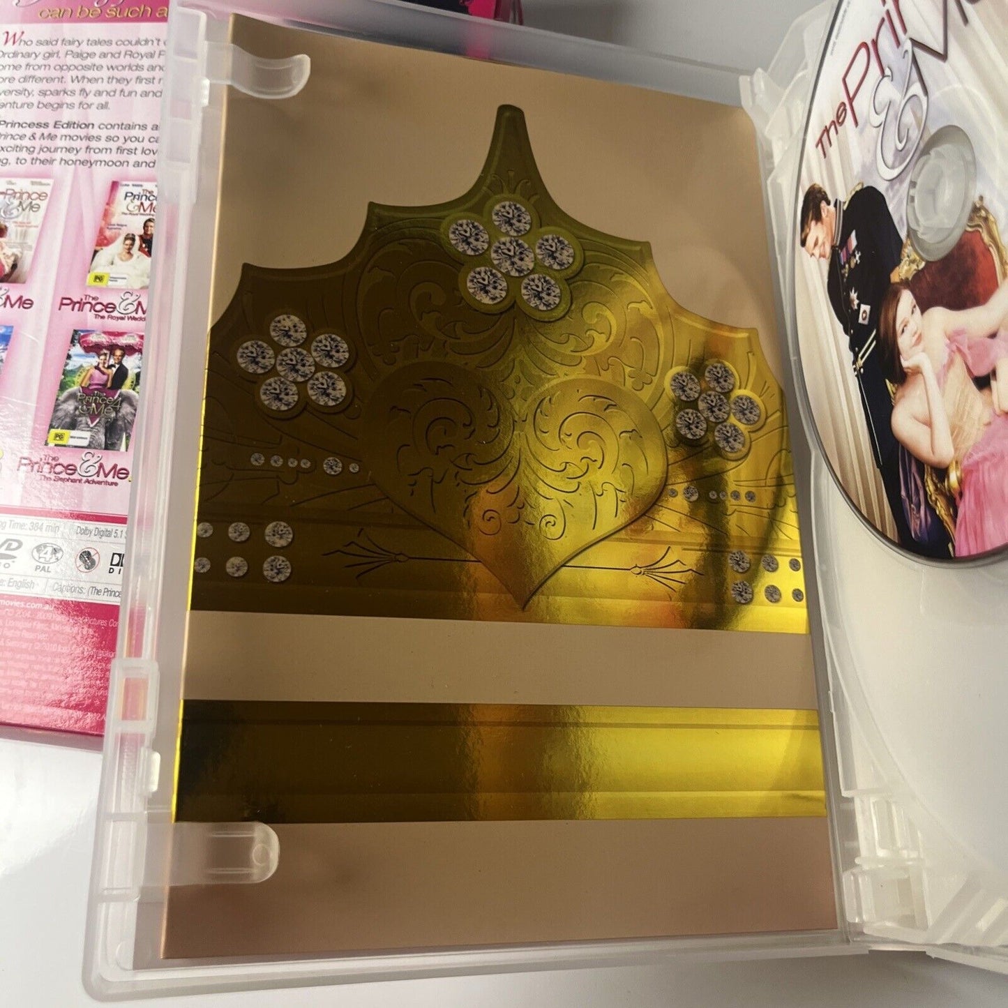 The Prince & Me Collection 1-4 Princess Edition (DVD,2010, 4-Disc) Region 4