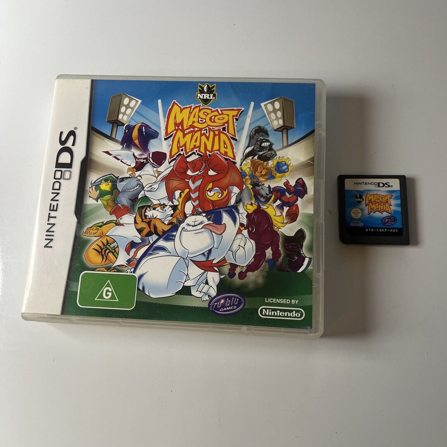 NRL Mascot Mania NDS Nintendo DS Game