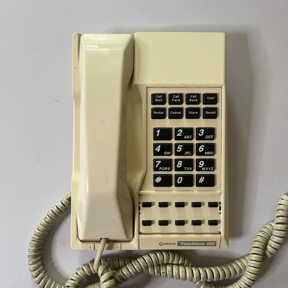 Telstra Touchfone 400 Corded Telephone Phone NBN Compatible Retro Unit