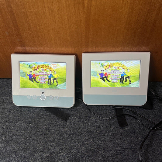 Base 17.75cm Dual Screen Portable DVD Player TAPDVD008