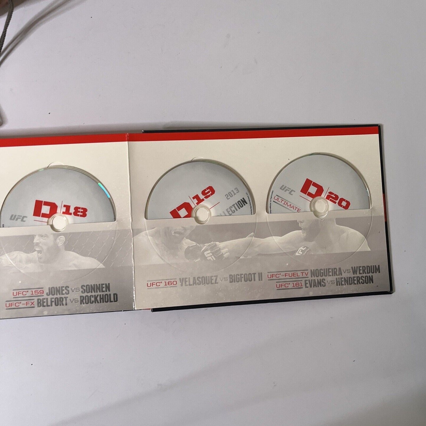 UFC Ultimate Fight Collection 13 (DVD, 2013, 20-Disc) 7/12-6/13 All Regions