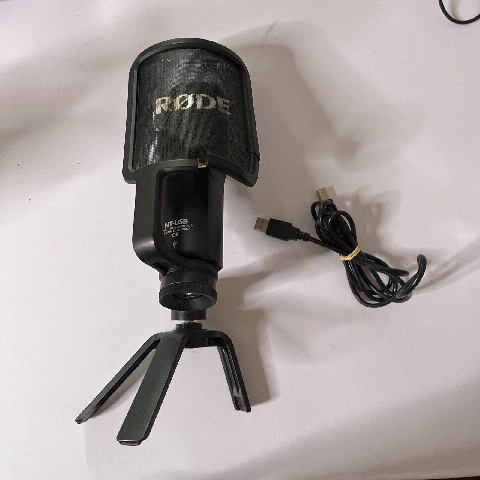Rode NT-USB Microphone *Works But Has Broken Screen Mesh* – Retro Unit