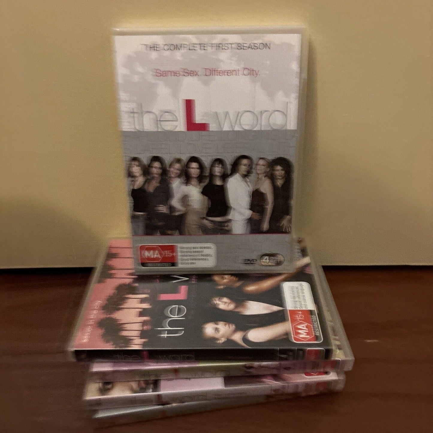 The L Word : Season 1 2 3 4 5 (DVD, 2004, 20-Disc) Region 4
