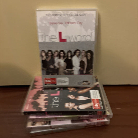The L Word : Season 1 2 3 4 5 (DVD, 2004, 20-Disc) Region 4