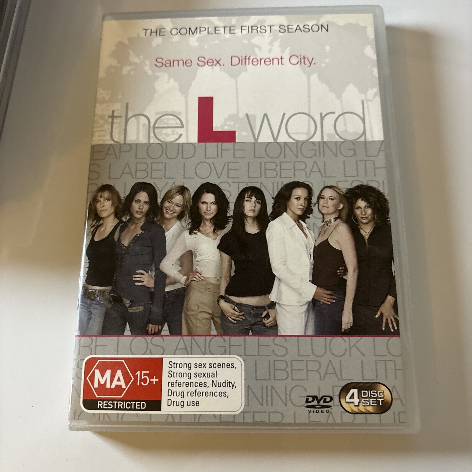 The L Word : Season 1 2 3 4 5 (DVD, 2004, 20-Disc) Region 4 – Retro Unit