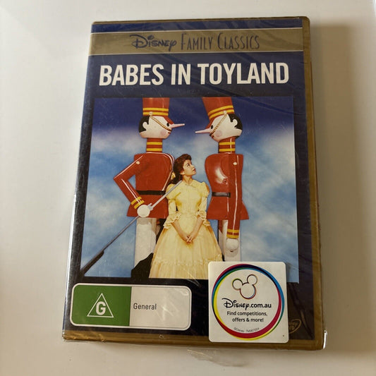 Babes In Toyland (DVD, 1961) Ray Bolger, Tommy Sands Disney Region 4 NEW Sealed