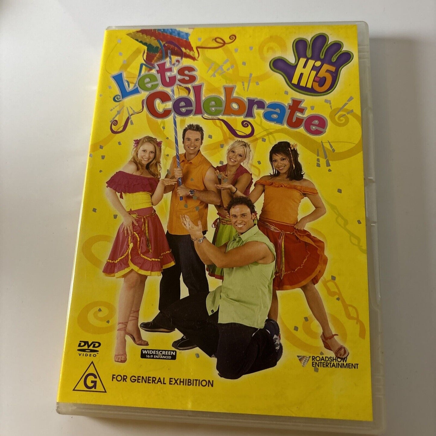 Hi-5  Let's Celebrate (DVD, 2002)  Region 4