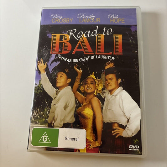 Road To Bali (DVD, 1952) Bing Crosby, Dorothy Lamour, Bob Hope NEW All Regions