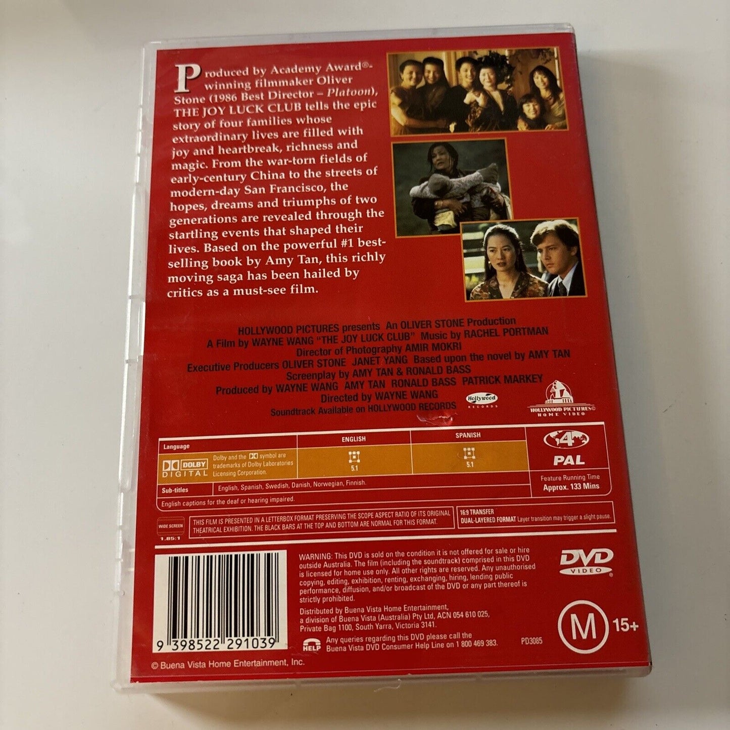 The Joy Luck Club (DVD, 1993) Region 4