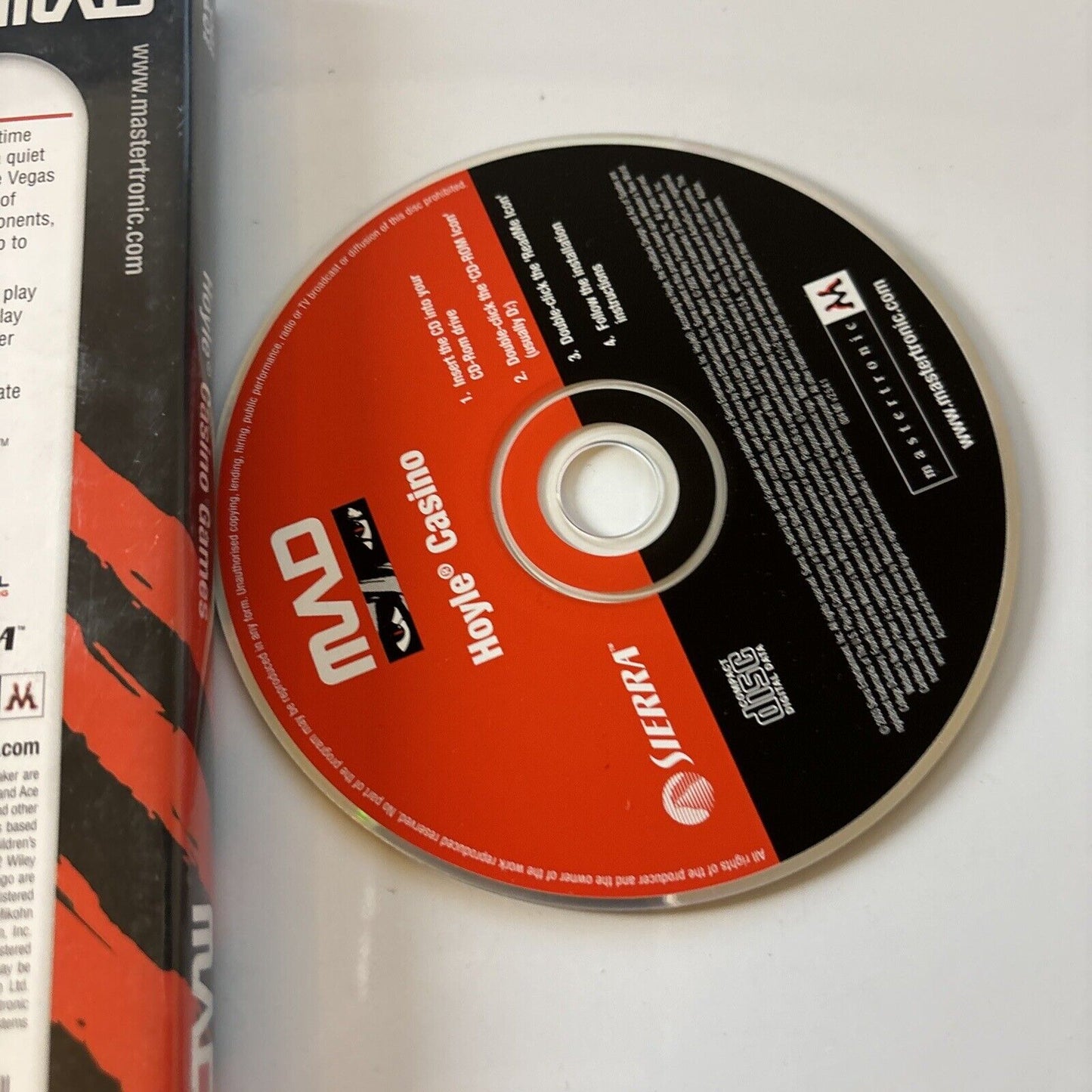 Hoyle Casino, Board & Card Games PC CDROM 3-Disc Set Windows