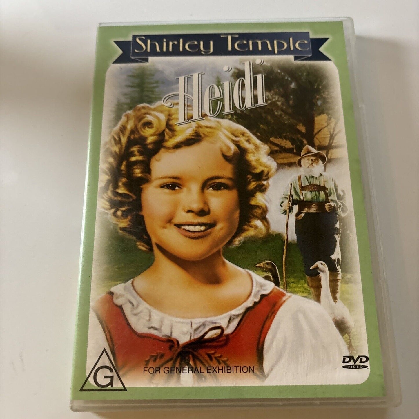 Heidi (DVD, 1937) Shirley Temple Film Region 4