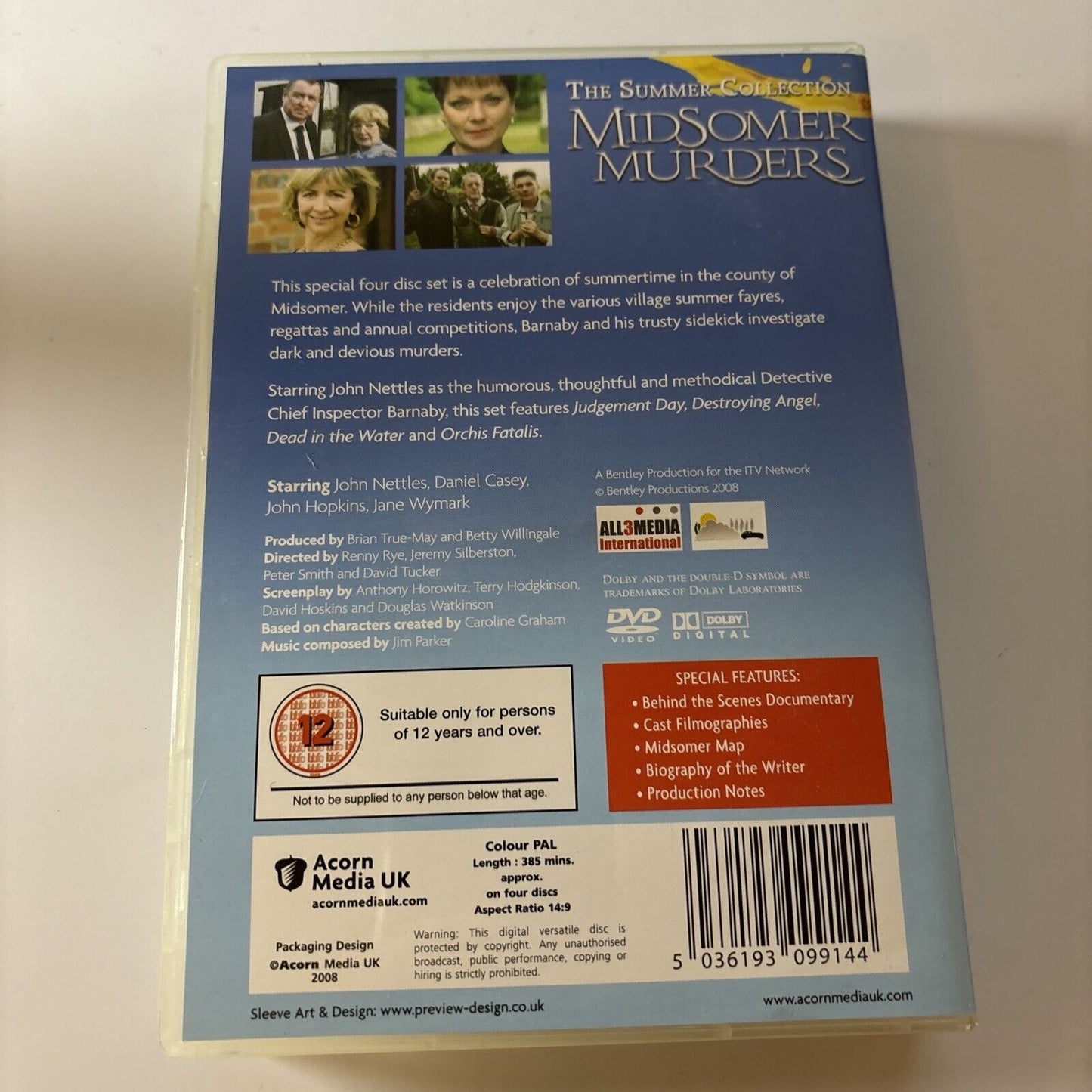 Midsummer Murders  - The Summer Collection (DVD, 2008, 4-Disc) All Regions